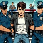 menor arrestado por policías